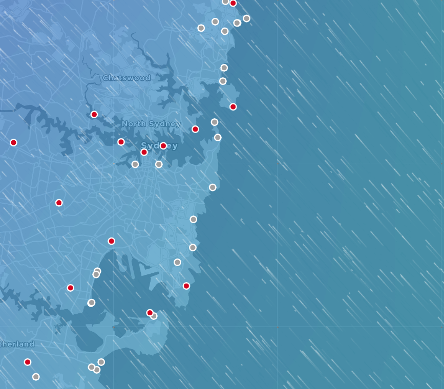 Windfinder Map